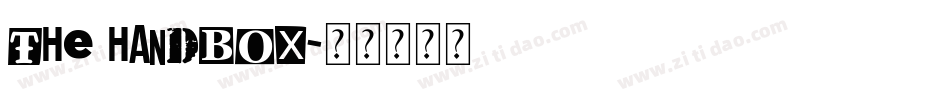 THE HANDBOX字体转换